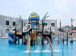 Summer Outdoor Aqua Park Games Fiberglass Water Park Attractions for Kids
