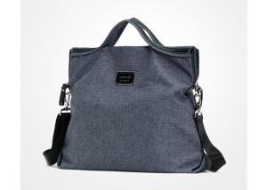 China Casual Unisex Canvas Tote Bags Simple Design 33x34x11.5 CM Customized Logo factory