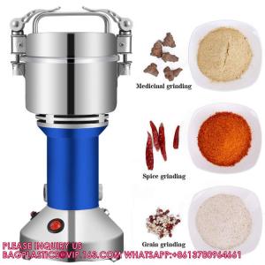 China New Automatic Mini Electric Rice And Chilli Powder Grinder Household Dry Food Milling Machine For Home Use For Sale factory