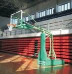 Miniature Green Hydraulic Basketball Hoop Durability Adult Movable Basketball