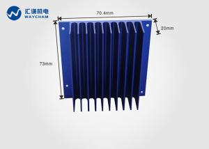 China Customized Square 500w 6005T5 Car Amplifier Heat Sink With CNC Holes factory