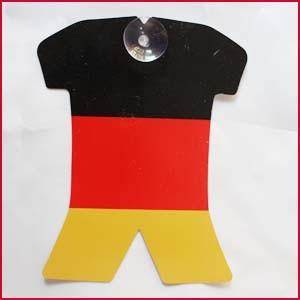 China National Advertising Promotional Magnetic T-shirt Sucking Car Sticker Germany factory