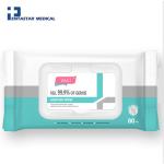 Custom 50gsm premium 80 sheets eco household cleaning wet wipes