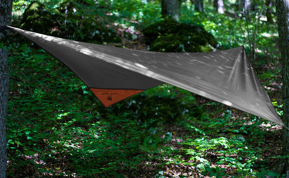 Portable PU3000mm Waterproof 150D Camping Ground Sheet