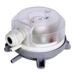 Diaphragm Analog Vacuum Adjustable Wind Pressure 4-20mA Air Differential