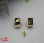 High end handbag decorative accessories gold 12 mm leather studs rivets with