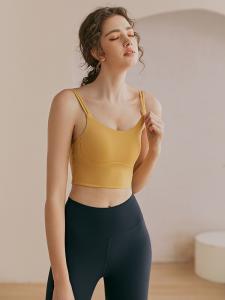 China Lightweight Padded Push Up 210g Womens Sports Bra Good Tight Fit factory