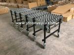 Heavy Duty Gravity Flexible Steel Skate Wheel Conveyor,Warehouse Loading