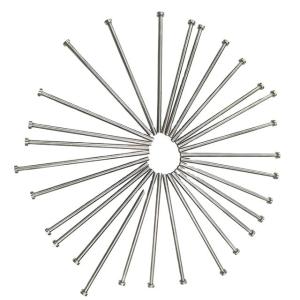 China Precision Plastic Mould Parts Core Pins Injection Molding Thread Grinding For Medical factory