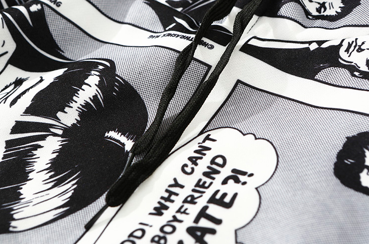 Casual Custom All Over Print Hoodies / Fully Sublimated Hoodies Long Sleeve