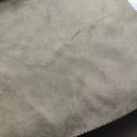 Dyed 100% Polyester 50D*75D Suede Fabric Pd Coated For Jacket Garment