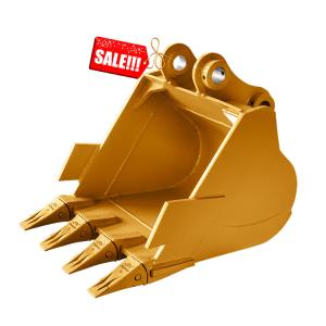 China Q355B Excavator Standard Bucket , 0.8 1 cbm General Purpose Excavator Rock Bucket factory