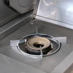 Easily Cleaned 4 1 Burners Stainless Steel Trolley Courtyard Outdoor BBQ Machine