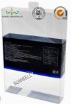 PET Plastic Garment Sleepwear Packaging Boxes Glossy Finished Varnish Film