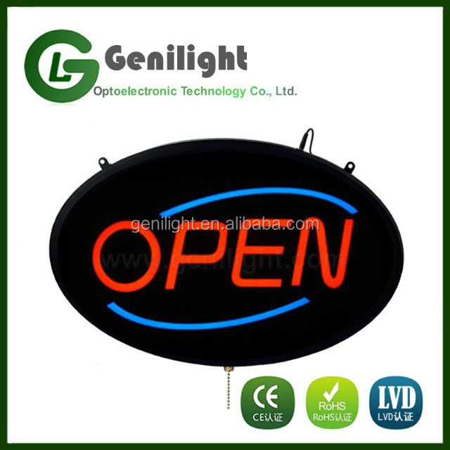 OPEN Sexy Girls Pub Bar Club LED Light Sign Rectangle Shape Working Lifetime 50000 hours