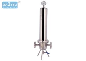 China Gas Type Stainless Steel Filter Housing Hygienic Design By Avoiding Dead Space factory