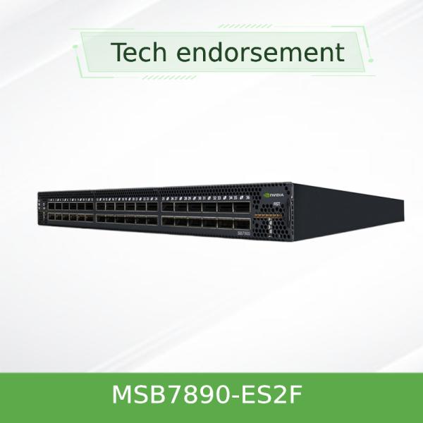 China 36p Externally Managed EDR 100Gb/S Smart Mellanox network Infiniband Switch MSB7890-ES2F Non-Blocking factory