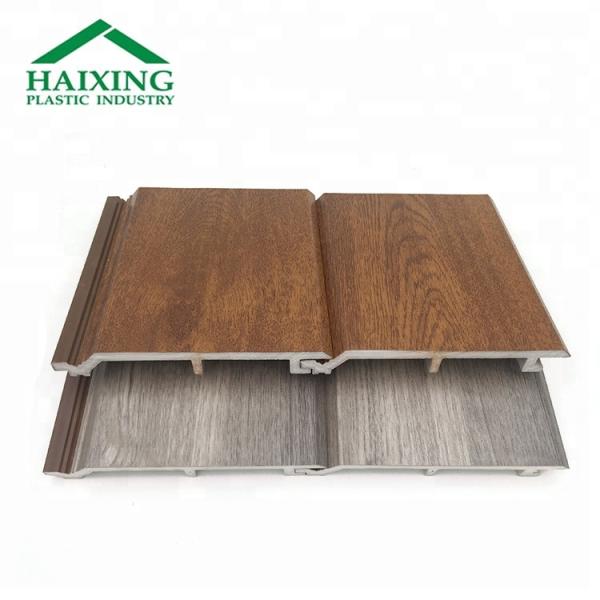 Extrusion Technique PVC/WPC Wall Cladding Decorative Panel Covering for Exterior Walls