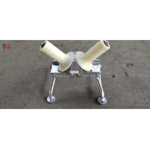 Nylon Corner Cable Turning Roller One Way Construction Works Stringing