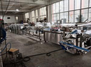 China Laminated Frozen Dough Bun Production Line Automatic Layed factory