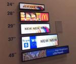 24 Inch Bar Stretched LCD Panel Ultra Wide Monitor
