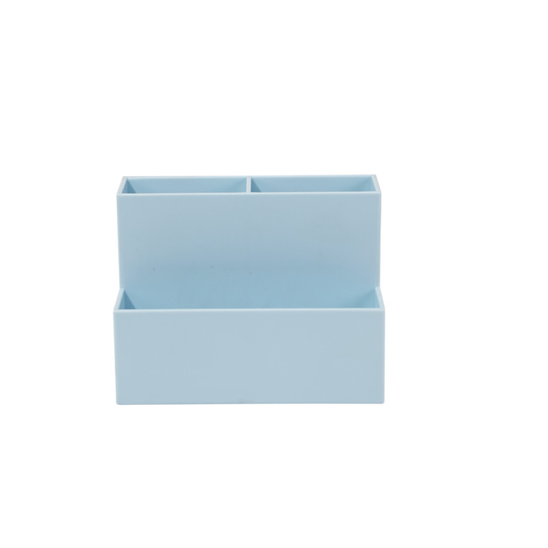 Girl Heart Table Brush Office Plastic Stationery Organiser