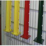 Galvanized electrostatic spray or PVC dipped coating peach post welded mesh