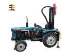 200m Tractor Mounted Water Well Drilling Rig 1.5m Drill Rod Customized Color