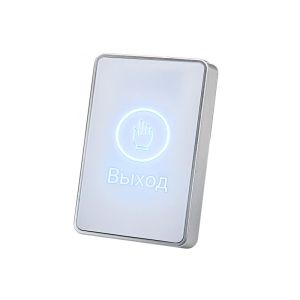Buy cheap Russian Text White Touch sensor Exit Button 86*50mm from wholesalers
