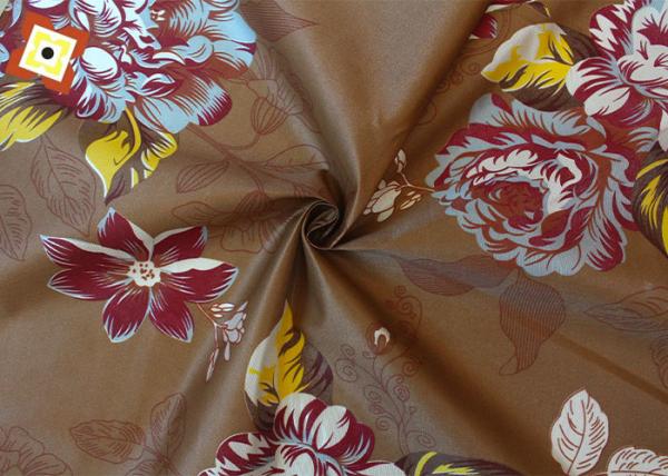 Our Factory Sells Gold Powder Disperse Warp Knitted Printed Mattress Fabric