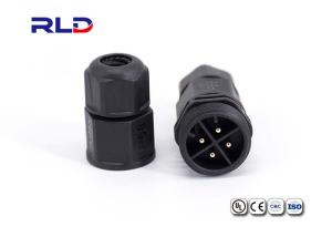 China 2 3 4 Pin IP68 Male Female Electrical Plug Cable Waterproof Connector factory