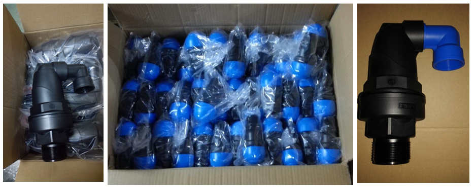 Exhaust Valve Automatic Black Irrigation Air Vent Valve Form Nb-Qxhy