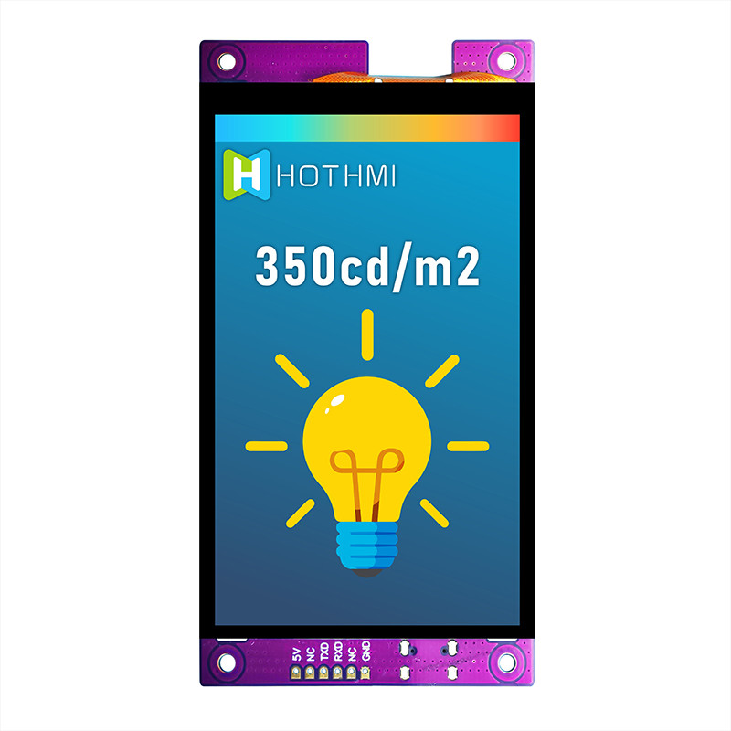4.3 Inch TFT 480x800 Intelligent Serial Screen Pcap Monitor