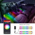 Wi-Fi+Bluetooth double mode, Smart Interior Car LED Lights(Dream Color),Music