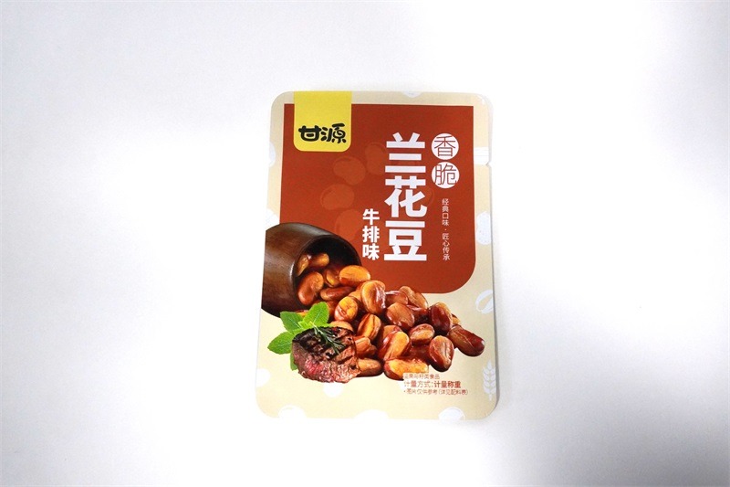 Custom Special Round Shape Security Food Packaging BOPP/PET Plastic Bag For Snack Food