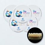 57% CAD CAM CNC Dental Multilayer Zirconia Block For 5 Axis Milling