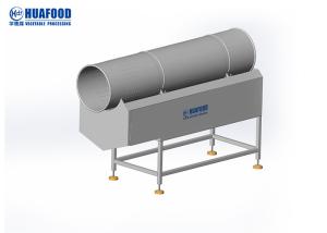 China Rotary Drum Potato Chip Seasoning Machine , French Fries Processing Machine factory