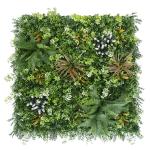 Plastic Covering Artificial Aesthetic Plants 40mm Home Decor Wall For Inner