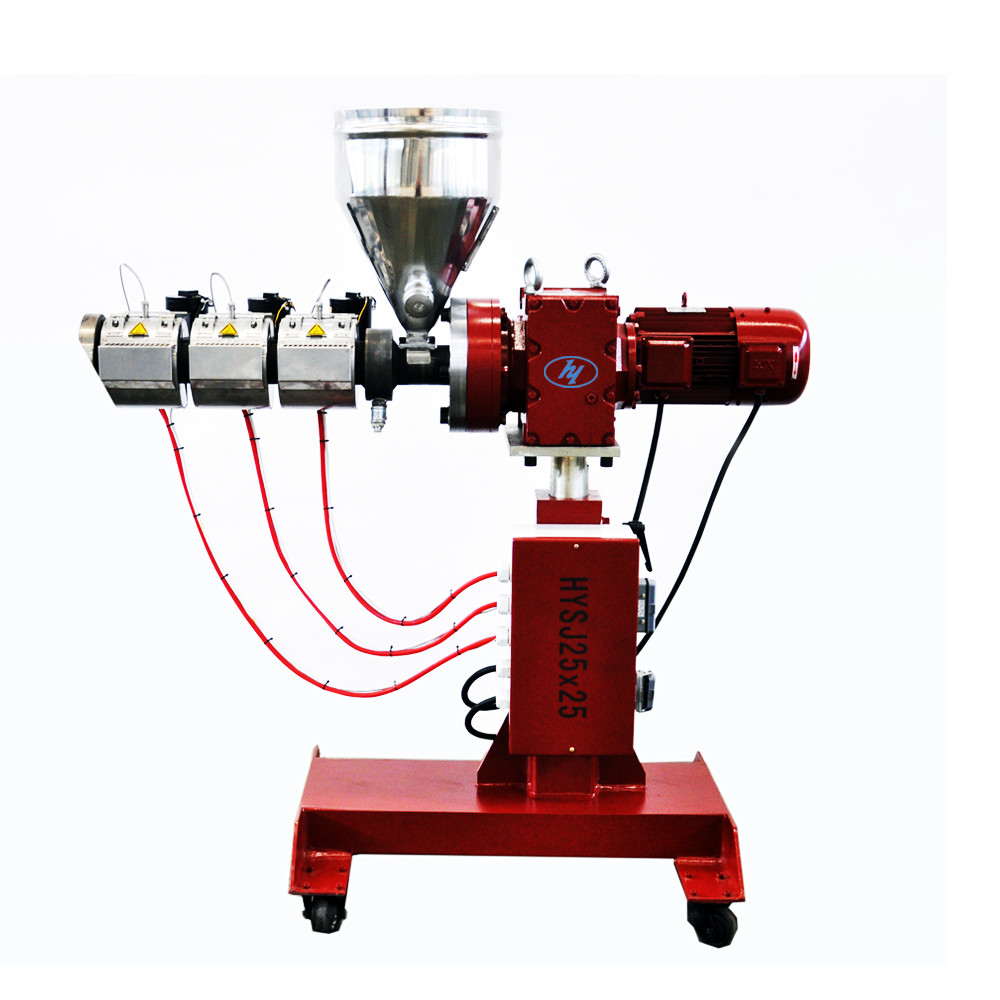 20-32mm PP Double Pipe Line With 3 Layers & 3 Colors By Single Screw Extruders SJ90-30 & SJ55-33 & SJ45-30