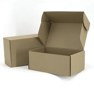 China Custom Size Plain Cardboard Shoe Packaging Box For Packing Material factory