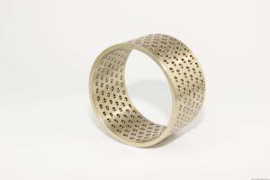 China Copper Alloy Ball Cage Bushing , Ball Bearing Retainer Cage Heat Treatment factory