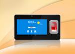 7inch Touch Display Android Biometric Attendance System Support Send SMS To