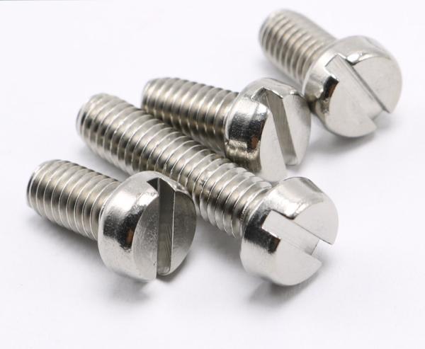 18-8 Stainless Steel Slotted Drive Fillister Head Screws ASME B18.6.3 Slotted