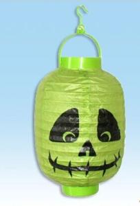 China Pure manual section paper lantern of Ireland Halloween decorations factory