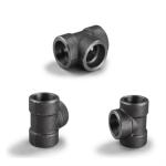 CS Equal Tee Pipe Fittings SS304 316 Stainless Steel Female Tee