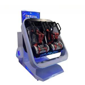 China CE RoHS 9D VR Shooting 360 720 Degree Rotating Virtual Reality Cinema VR Flight Simulator factory