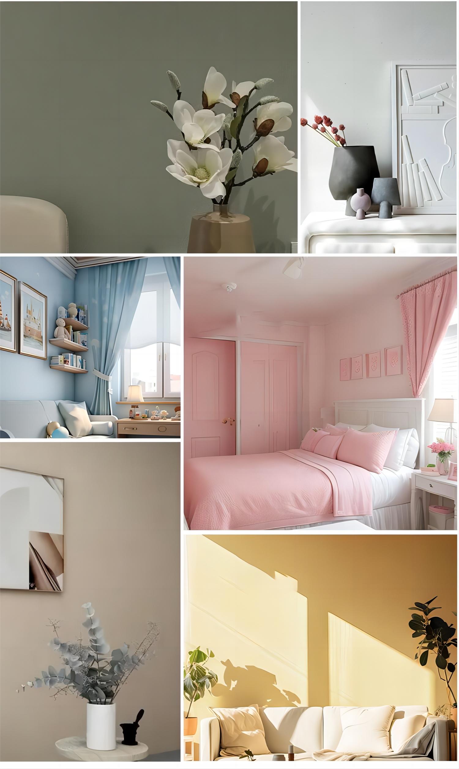 Acrylic Resin Sand Texture Elegance Spar Stone Wall Paint for Interior Coating Design