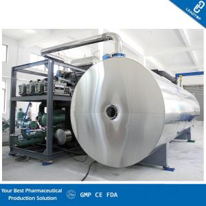 China Medium Capacity Vacuum Freeze Dryer Food Grade Stainless Steel Chamber factory