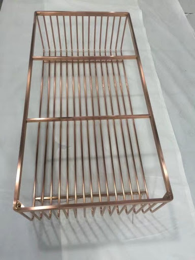 Full Automatic Stainless Steel Furniture PVD Equipment Vertical Structure