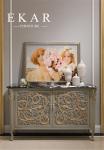 Shoe Rack with 2 Giltwood Door Shoe Rack Classic Italy Style Shoe Rack FVC-103
